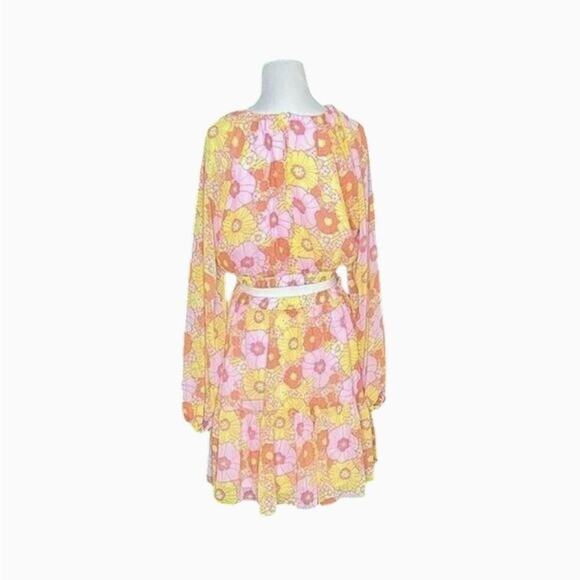 NWOT Steve Madden Cadi Floral Mini Dress - Sz Med - Picture 7 of 9